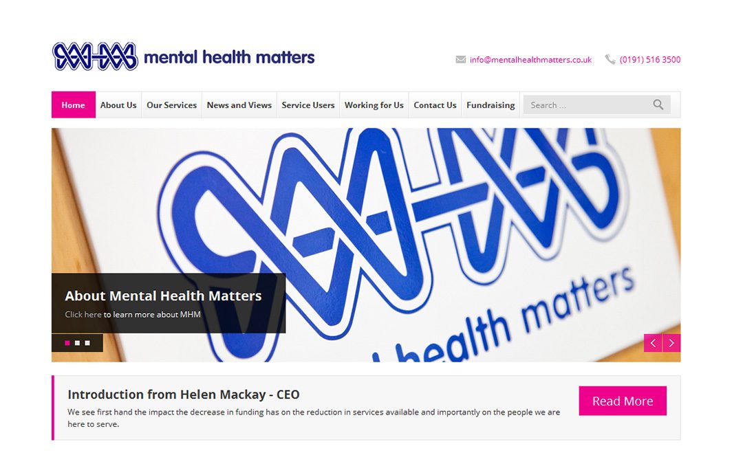 Mental Health Matters Website