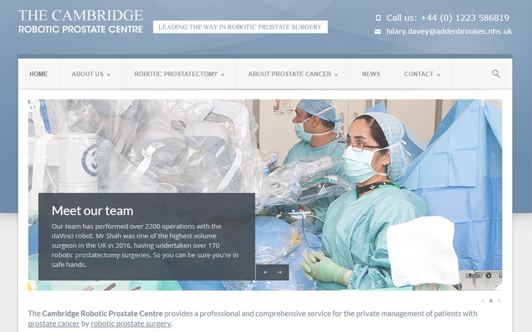 The Cambridge Robotic Prostate Centre